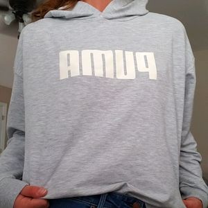 Light Grey Puma Sweatshirt